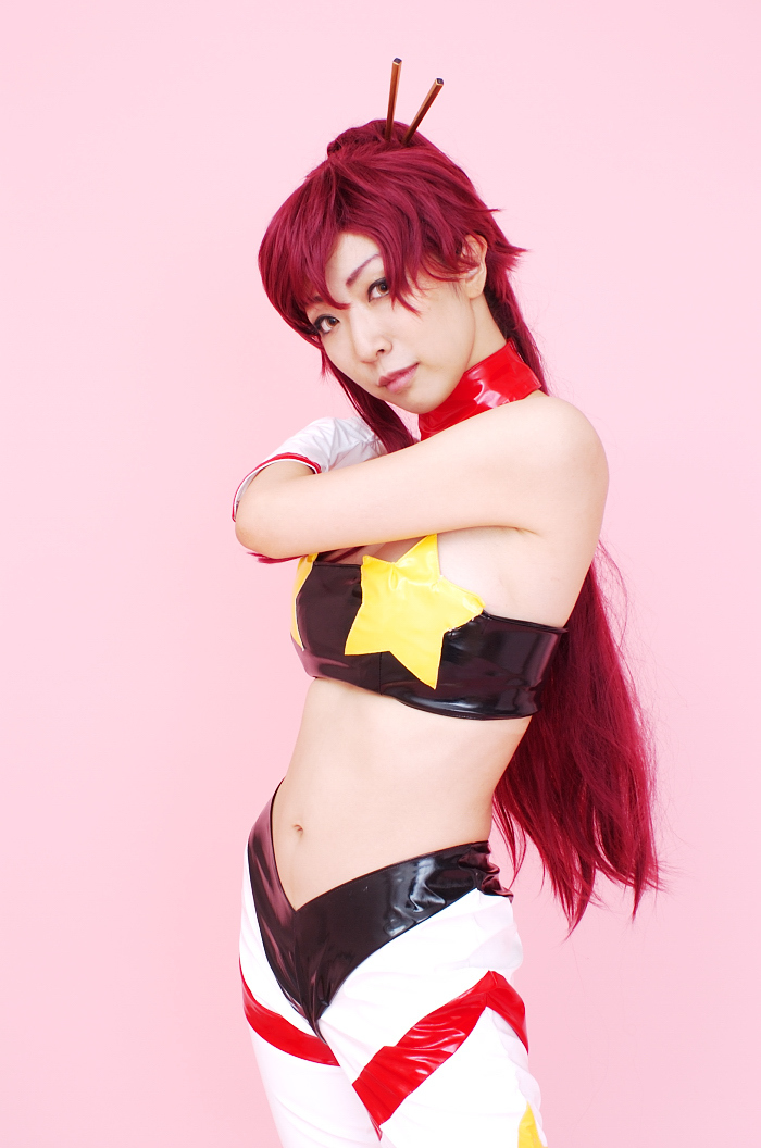 [Cosplay]  Tengen Toppa Gurren Lagann - Big Tits Yoko